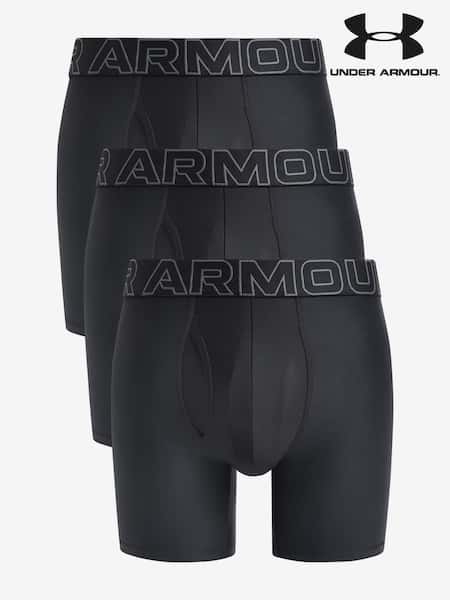Under Armour Black Performance Tech Boxers 3 Pack (175701) | £34