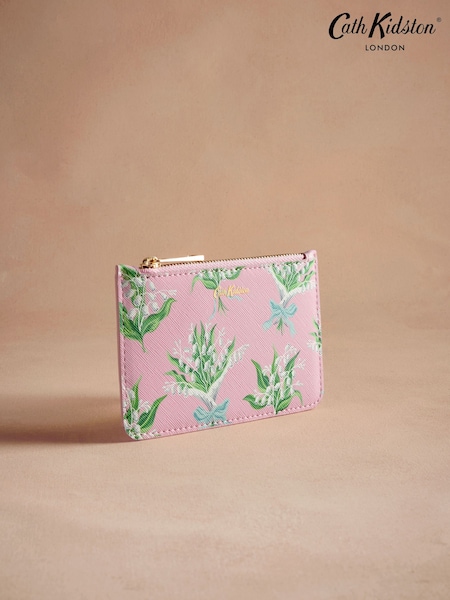 Cath Kidston Pink Lily of the Valley Zip Purse (AA4333) | £18