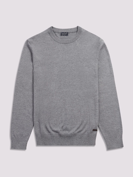 Duchamp Grey Crew Neck Knit Jumpers (AK6475) | £89