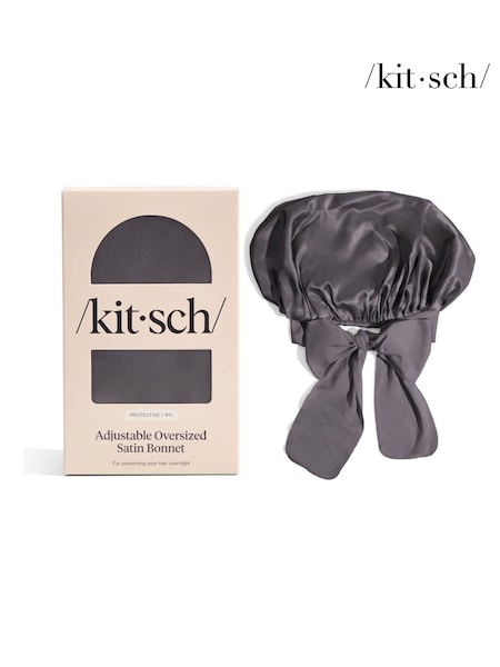 Kitsch Adjustable Oversized Satin Hair Bonnet (H12796) | £15