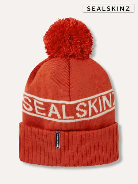 Sealskinz Heacham Waterproof Cold Weather Icon Bobble Hat (Q49471) | £35