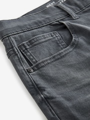 Grey Charcoal Single Slim Fit Classic Stretch Jeans - Image 9 of 11